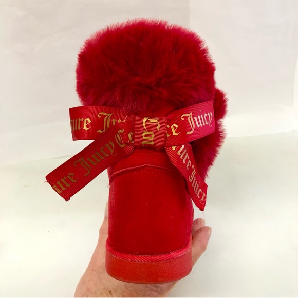 Juicy Couture JC-King red booties size 8 - Picture 6 of 12
